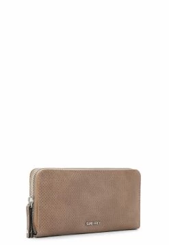Suri Frey Nicky - Portemonnee - Taupe -Suri Frey 96f53a703bdc4e9a85bfa7a3fb7e906d