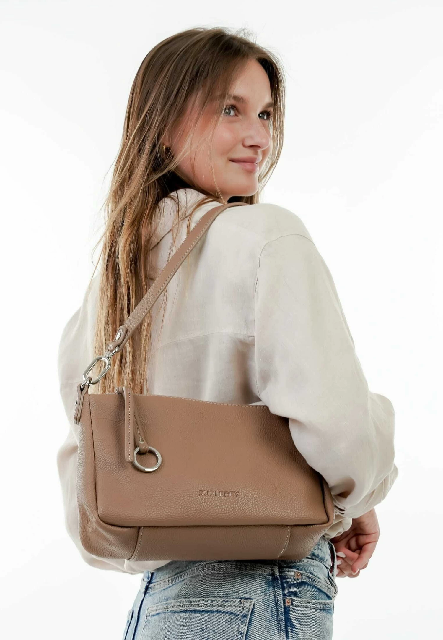 Suri Frey Debby - Handtas - Darktaupe 5 Suri Frey Debby - Handtas - Darktaupe - Afbeelding 3