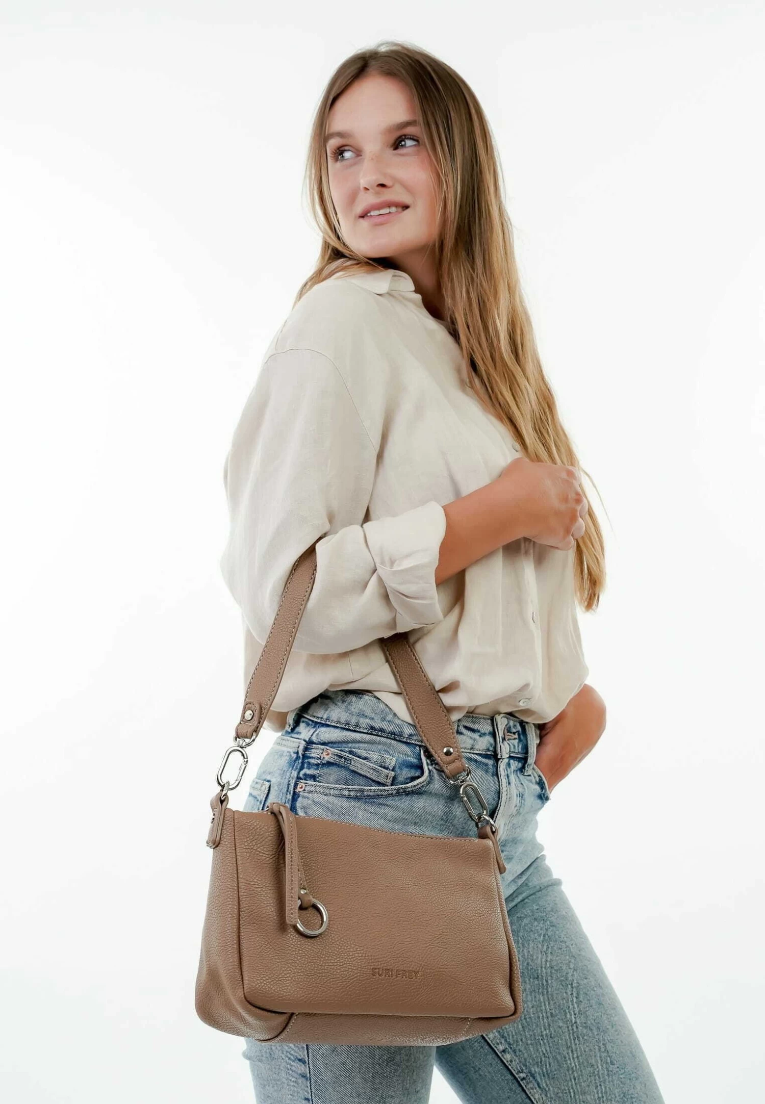 Suri Frey Debby - Handtas - Darktaupe 4 Suri Frey Debby - Handtas - Darktaupe - Afbeelding 2